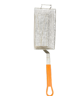 Fry Basket Nickel-Plated 12-1/4x6-3/4 x5-1/2