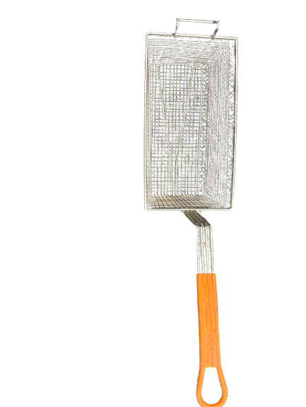 Fry Basket Nickel-Plated 12-1/4x6-3/4 x5-1/2