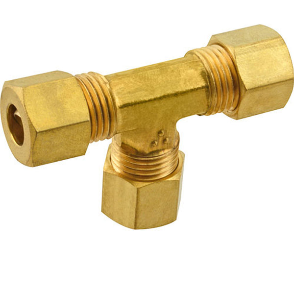 Tee, Compression 1/4"Od