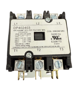 contactor 208V 50 AMP