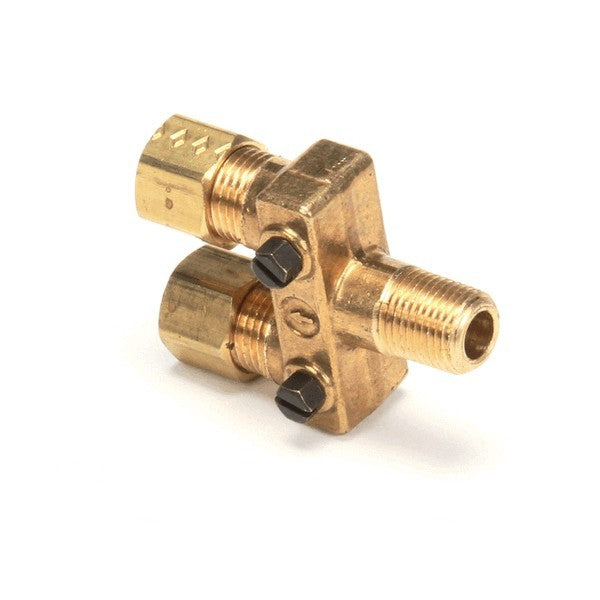 DUAL PILOT VALVE- 1/4" X NPT X 1/4" TUBE